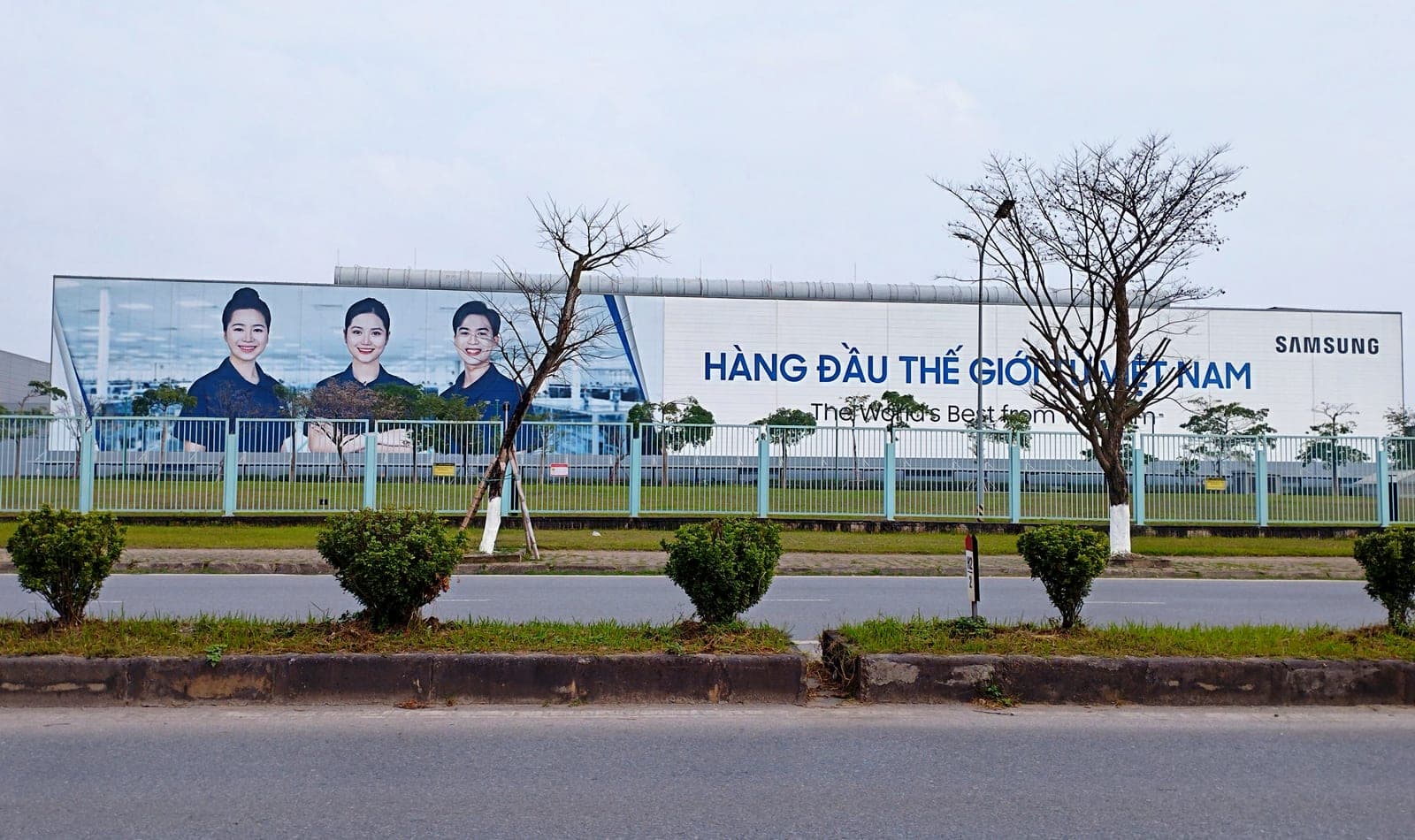Industrial park facility with modern factory buildings and infrastructure representing Vietnam's FDI manufacturing sector