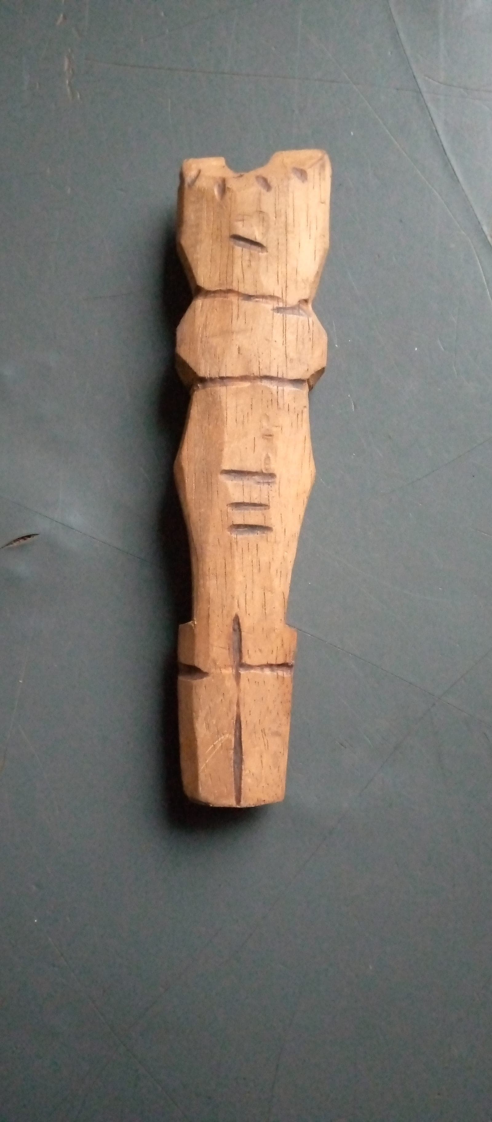 Fulte, a traditional Igbo wooden flute-like musical instrument used in West African music performance and cultural celebrations.